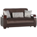 Bellona Natural Living Room Set featuring a sofa, armchair, and coffee table in a modern, natural-toned design.