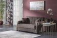 Bellona Valerie LoveSeat three-piece reclining sofa set with plush upholstery and cushioned armrests, ideal for living room comfort.