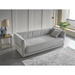 Bellona Monroe 3-seat sleeper sofa with beige upholstery and plush cushions, showcasing its convertible design and clean lines.