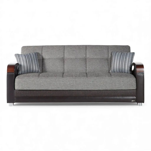 Bellona Luna living room sofa sleeper with plush upholstery and modern design, shown in a cozy, stylish setting.