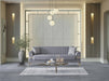 Bellona Royal 3-seat sleeper sofa with plush fabric and modern design, shown in a stylish living room setting.