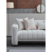 Bellona Veronica 3-seat sleeper sofa with plush fabric and modern design, shown in a living room setting.