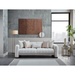 Bellona Veronica 3-seat sleeper sofa with beige fabric, featuring plush cushions and a modern design for versatile living spaces.