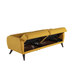 Bellona Flexy sofa in a box showing the compact, unfolded sofa with modern design and soft fabric upholstery.