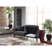 Bellona Flexy Sofa in a Box, modern fabric sofa with plush cushions, compact design, perfect for small living spaces.