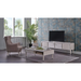 Bellona Ballona Gravita TV stand with sleek wooden finish and open shelving for modern entertainment setups.