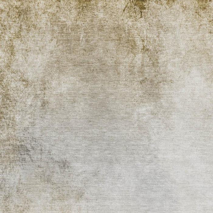 10' X 14' Abstract Washable Area Rug With UV Protection (650920) - Taupe / Ivory