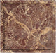 Michael Genuine Marble Tray by Meridian Furniture, rectangular tray with polished marble surface and sleek metal handles.