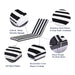 Giga outdoor lounge chair cushion set with back and seat cushions for patio chaise lounge furniture, plush and comfortable.