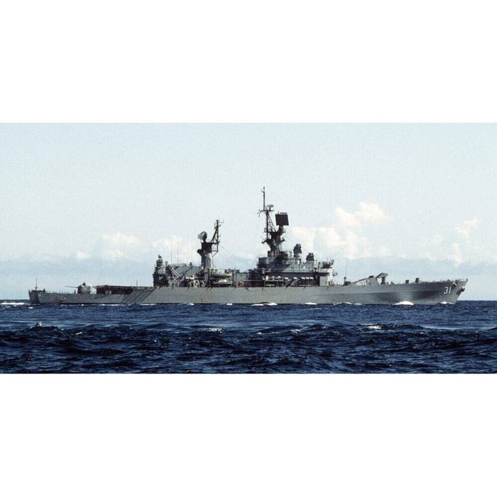Hand Painted Model Boat (627524) - Gray
