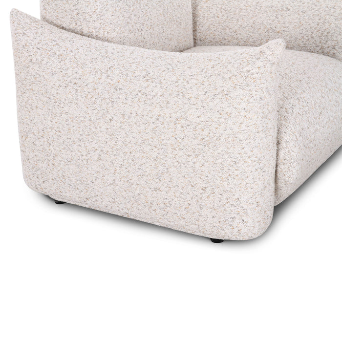 Saint Tropez - Nubby Fabric Armchair - Sand