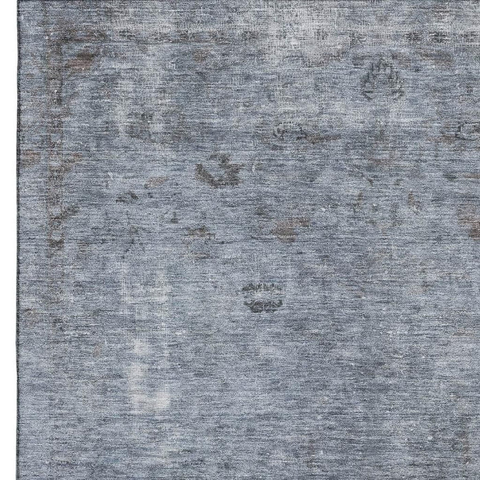 10' X 14' Abstract Washable Area Rug With UV Protection (695342) - Blue / Gray