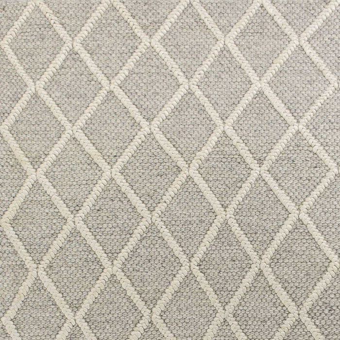 7' x 9' Wool Area Rug - Gray