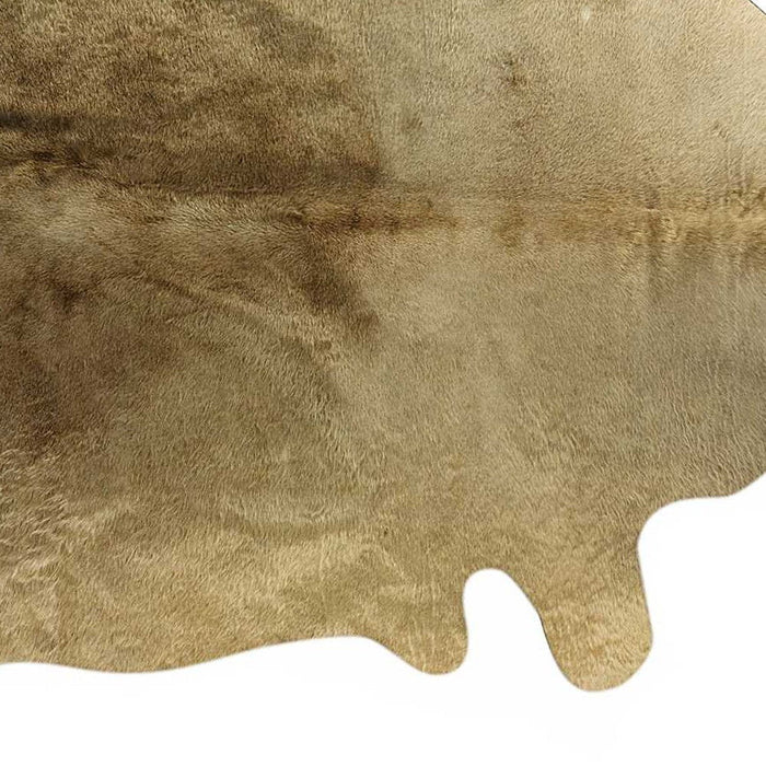6' x 7' Cowhide Area Rug - Gold