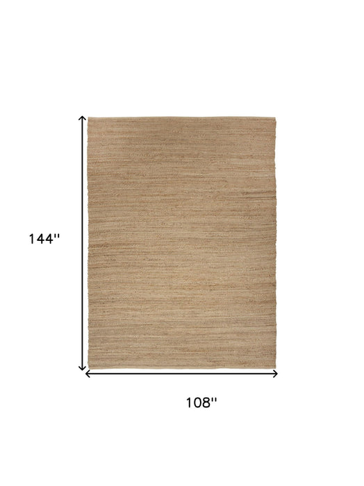 9' X 12' Jute Flatweave Handmade Area Rug (545440) - Natural