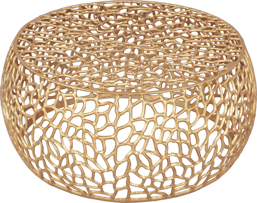 Modern Priya coffee table by Meridian Furniture with a sleek wooden surface and sturdy legs, perfect for contemporary living rooms.