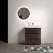 Giga Alice bathroom vanity with large storage, freestanding design, one-piece sink basin, modern style, without drain or faucet.