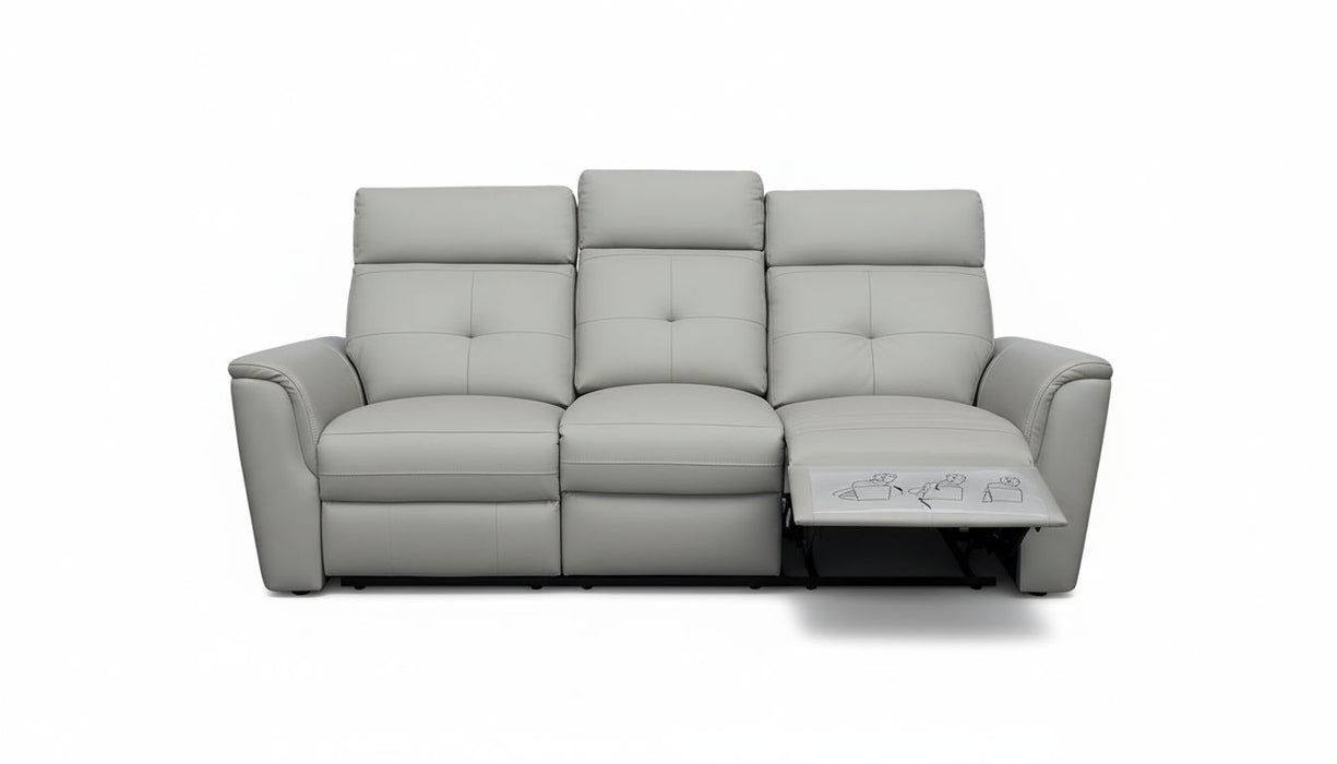 8501 - Sofa With 2 Manual Recliners