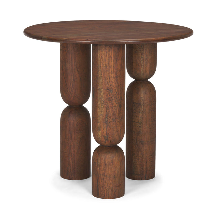 Solid Wood Wood Tray Table (605618) - Brown