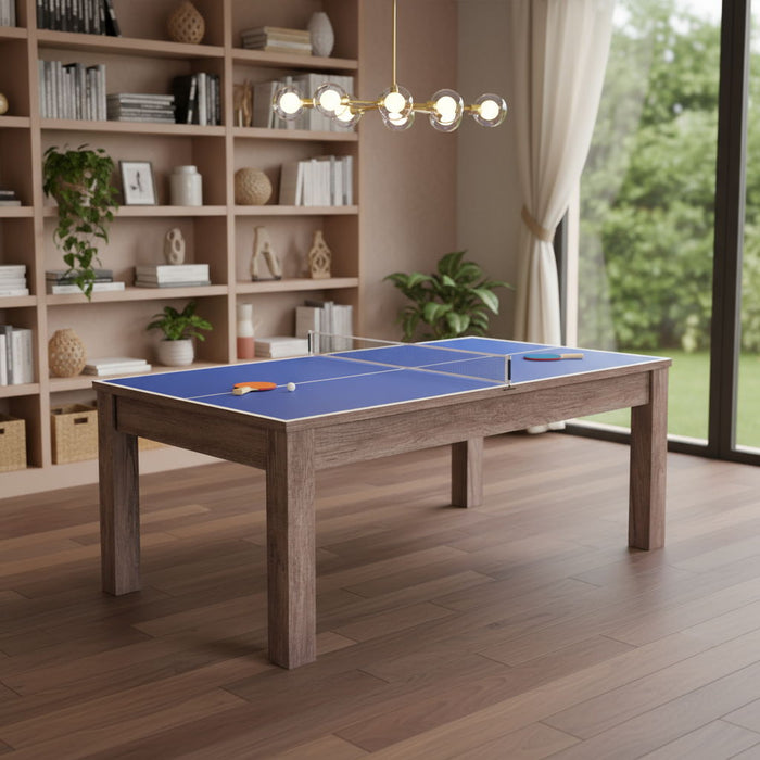 Convertible Game Dining Table - Brown