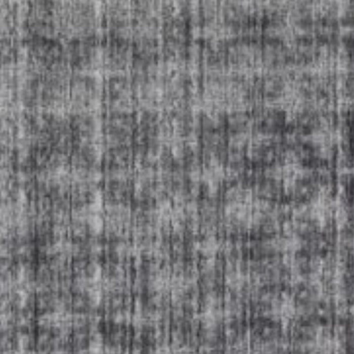 8' x 10' Medallion Hand Loomed Area Rug - Dark Gray And Silver