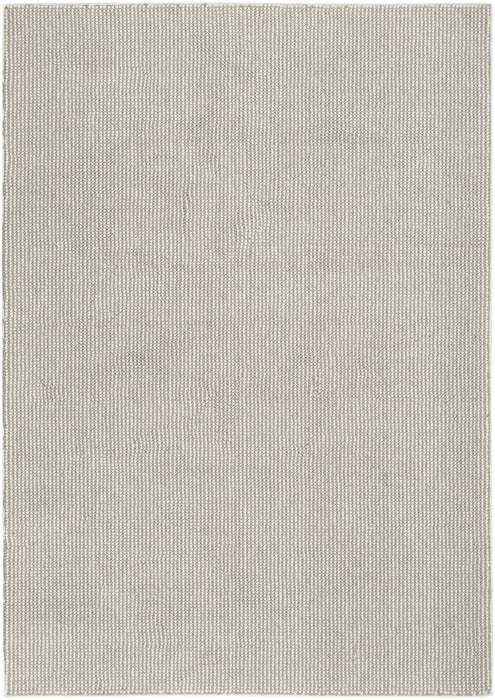 8' X 10' Striped Area Rug (554758) - Ivory / Brown