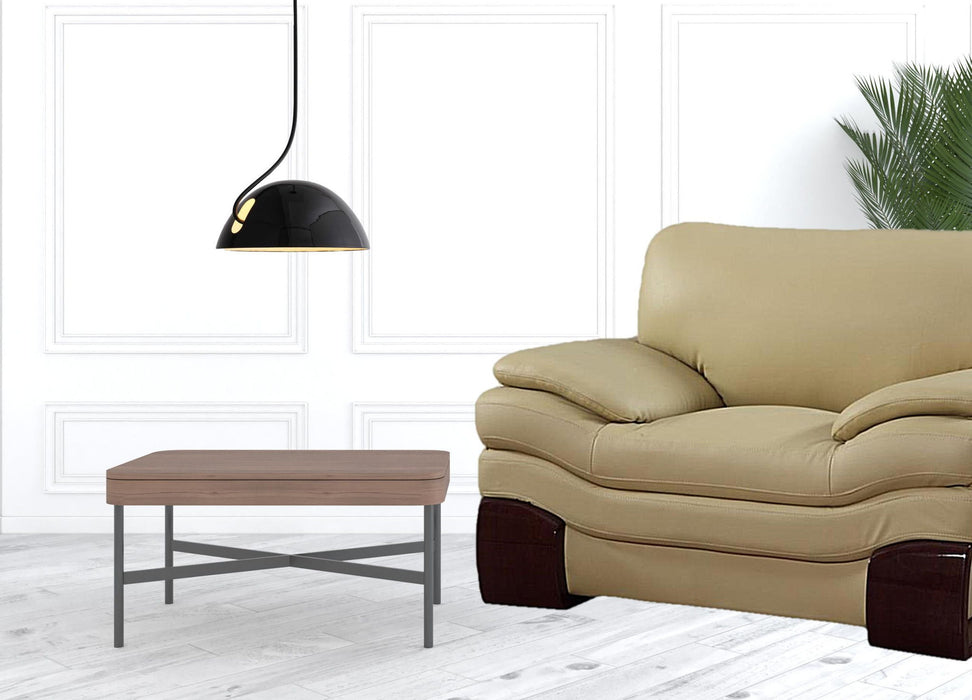 Leather Chair - Dazzling Beige