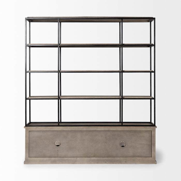 Three Tier Bookcase (380591) - Brown