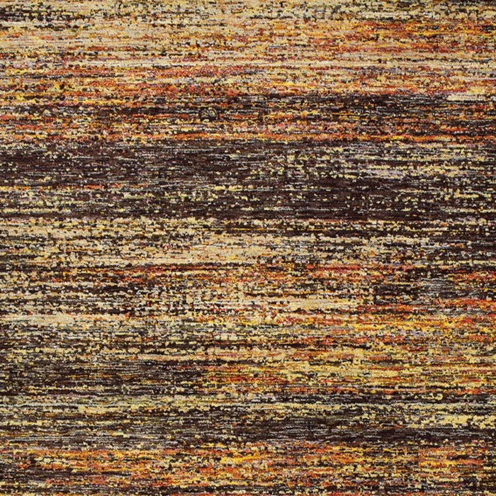 10' x 14' Abstract Area Rug - Gold And Slate