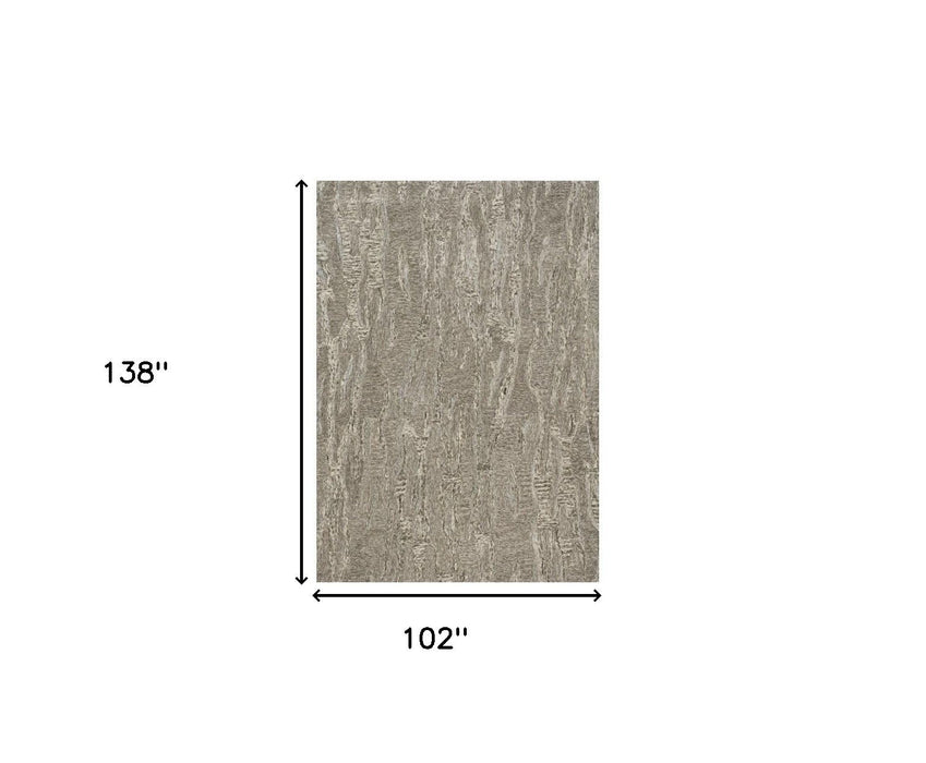 102" x 138" Wool Or Viscose Rug - Sand