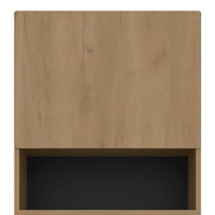 22" Wood Accent Chest - Beige