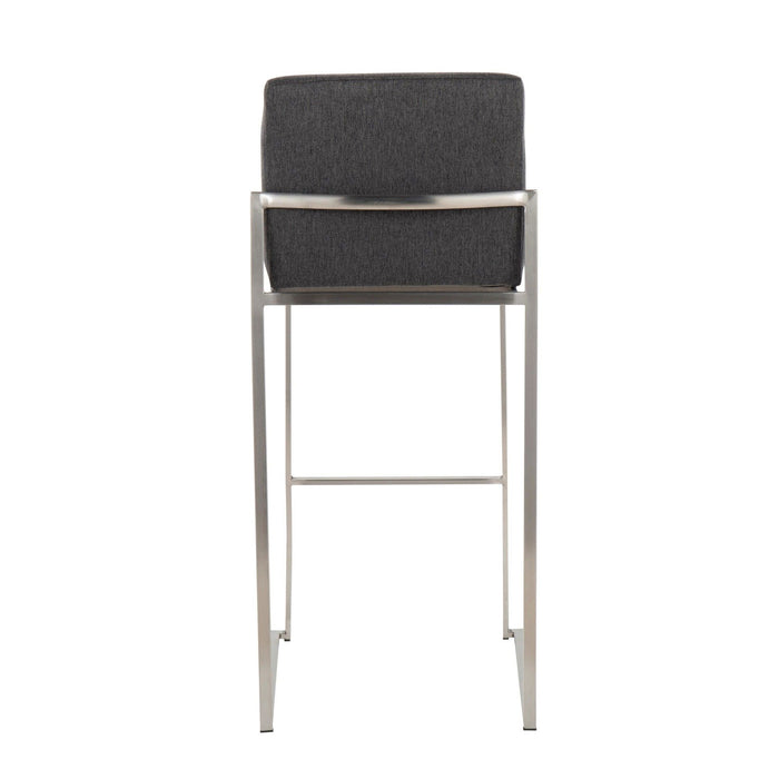Fuji - High Back Upholstered Barstool Set