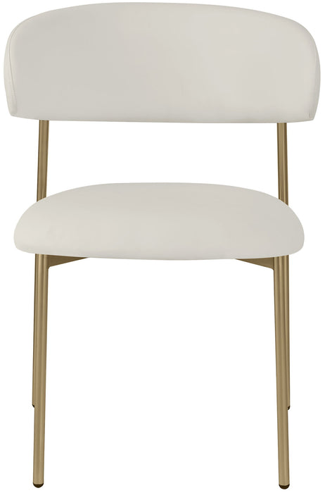Lupita - Dining Chair With Brushed Gold Legs (Set of 2)
