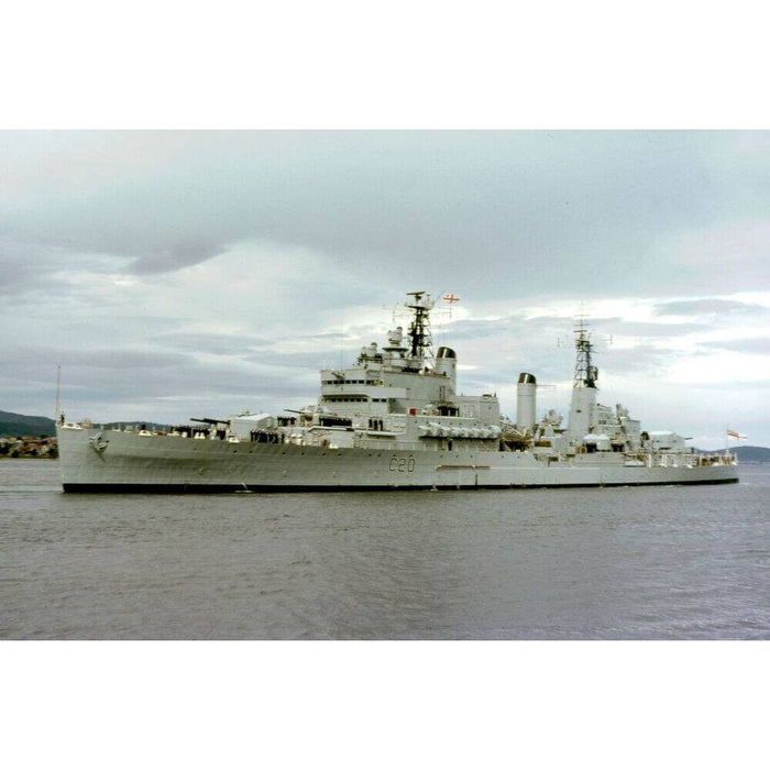 Hand Painted Model Boat (624332) - Gray