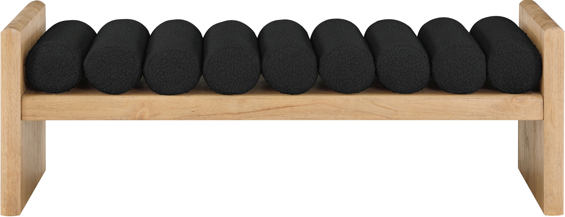 Waverly - Bench With Natural Frame