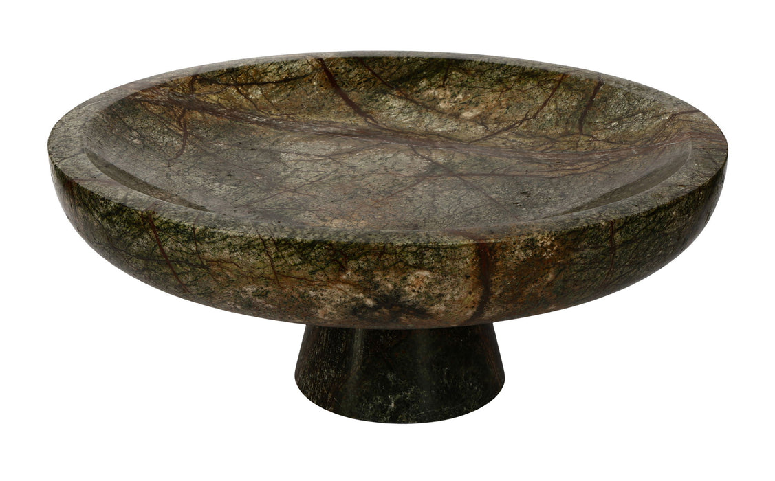 Simpson genuine marble bowl from Meridian Furniture, showcasing smooth surface and elegant design, ideal for dining or display.