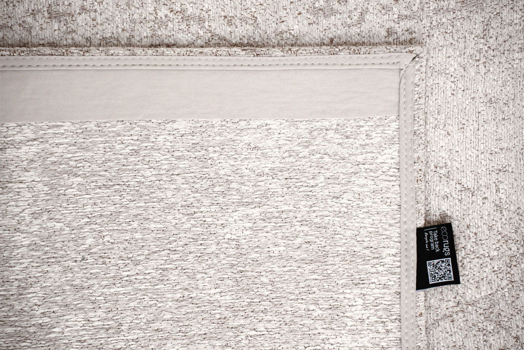 7' X 9' Abstract Washable Area Rug With UV Protection (609938) - Gray / White