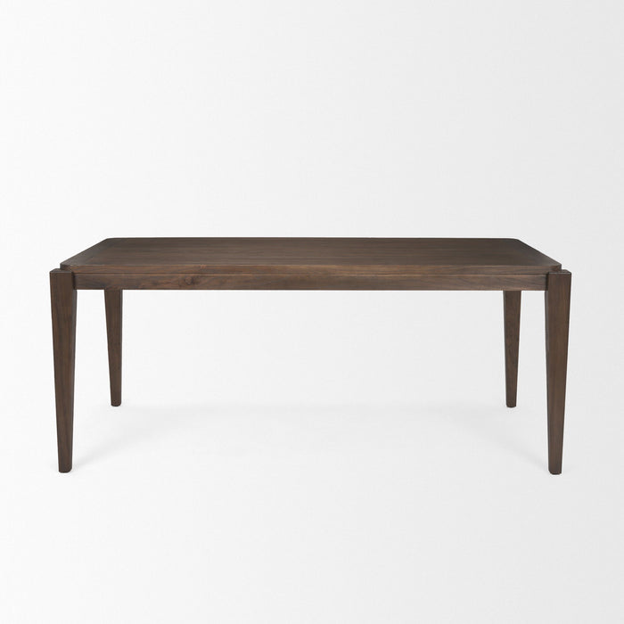 72" Wood Dining Table - Brown