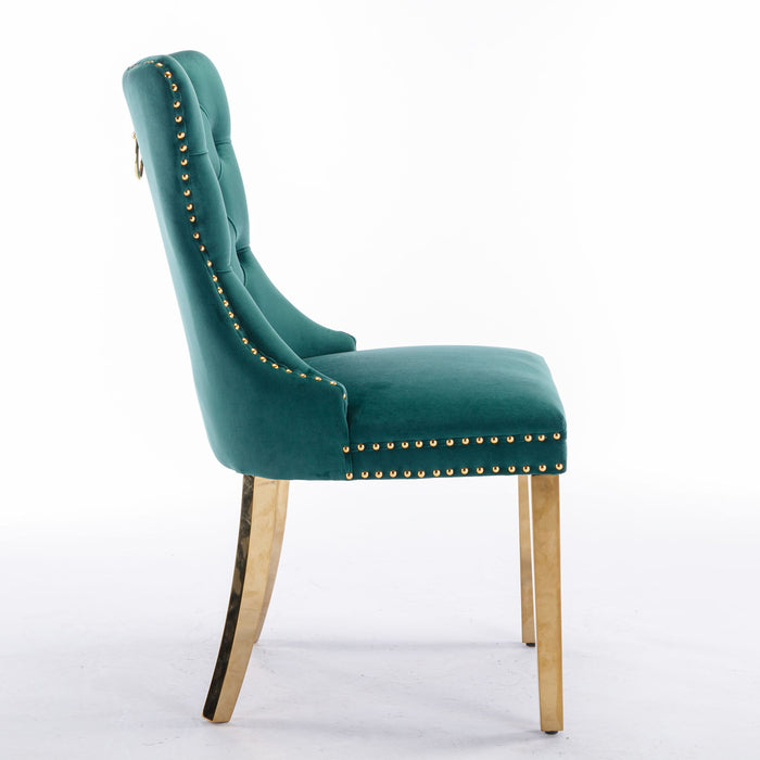Nikki - Modern, High-End Tufted Dining Chair (Set of 2)
