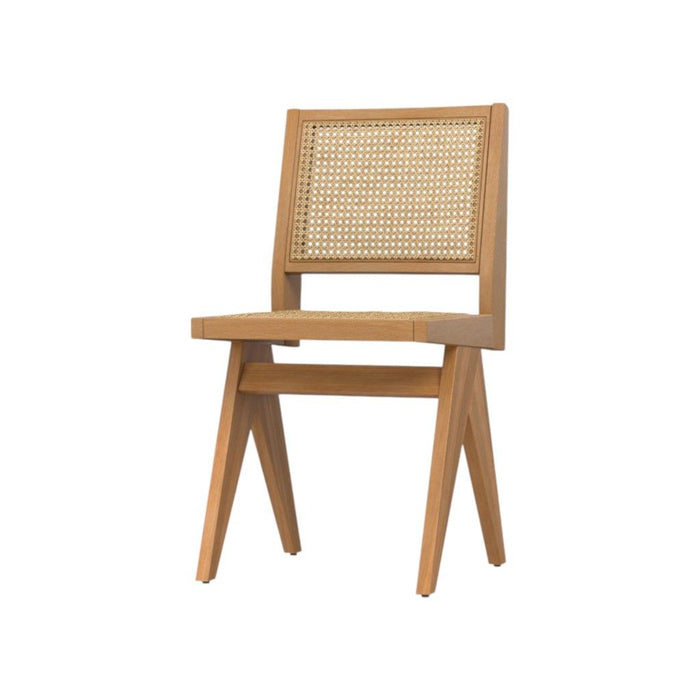 Wood Dining Parsons Chairs (Set of 2) - Natural