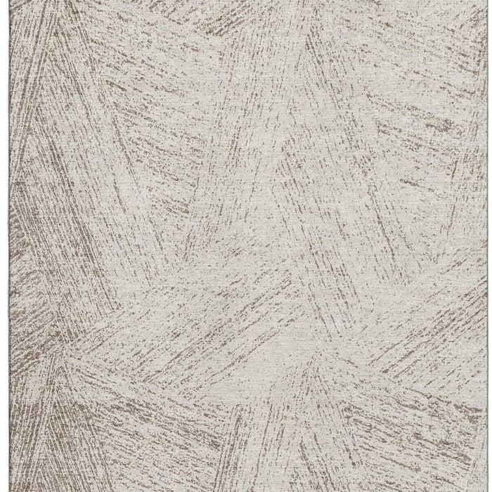 10' X 14' Abstract Washable Area Rug With UV Protection (678125) - Beige / Brown