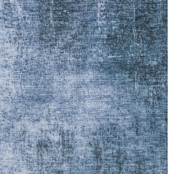 10' X 14' Abstract Washable Area Rug With UV Protection (707599) - Blue / Sky Blue