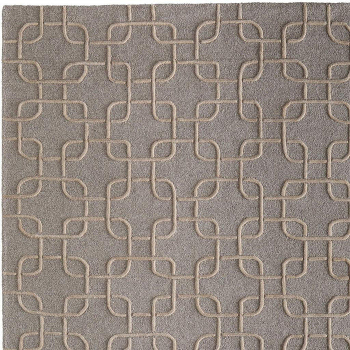 10' X 14' Wool Floral Hand Tufted Area Rug (722244) - Blue / Ivory
