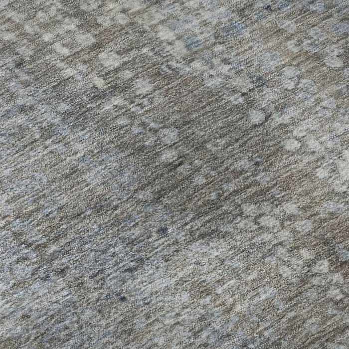 10' X 14' Abstract Washable Area Rug With UV Protection (717344) - Taupe / Khaki