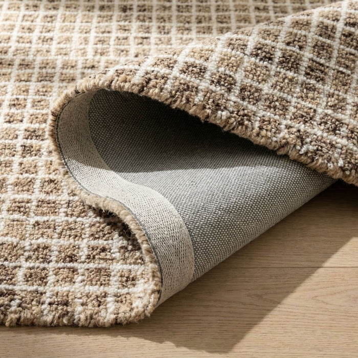 8' X 11' Geometric Area Rug (723682) - Brown / Gray