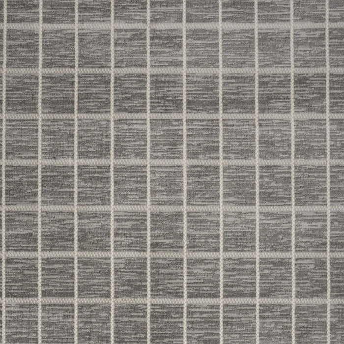 5' X 7' Geometric Area Rug (553185) - Ivory / Gray
