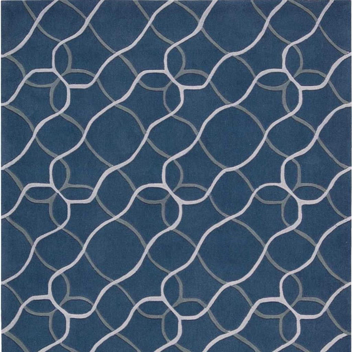 8' X 11' Abstract Area Rug - Ivory