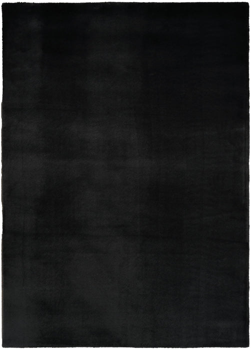 4' X 6' Non Skid Area Rug (573137) - Black
