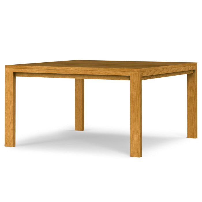 Wood Frame Base Square Dining Table - Oak