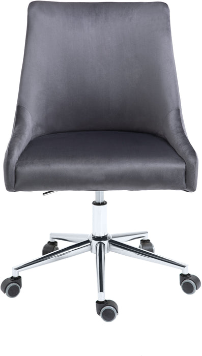 Karina - Office Chair with Chrome Legs